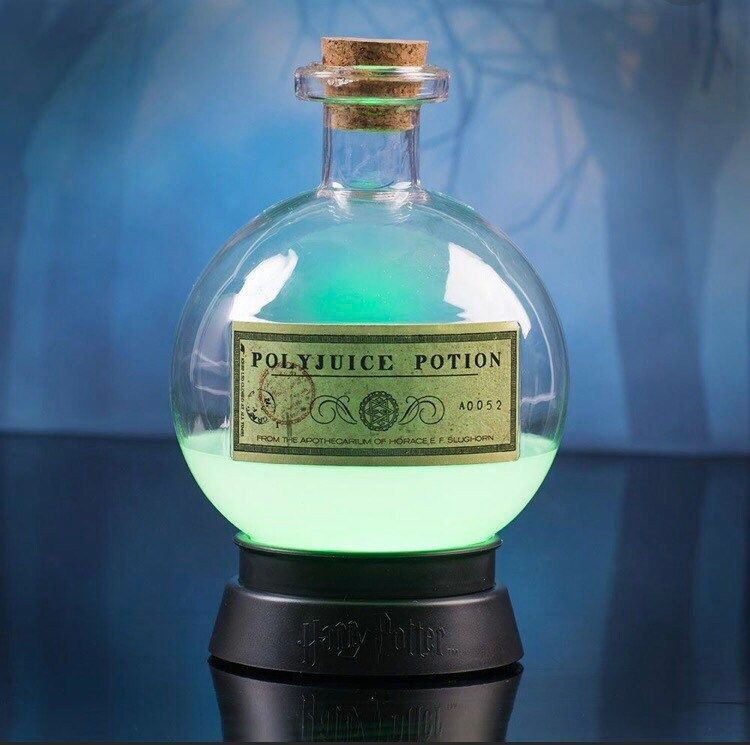 LAMPARA POCION POLYJUICE HARRY POTTER