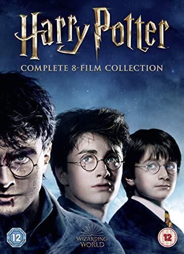 SET DVD 8 PELICULAS INGLES HARRY POTTER