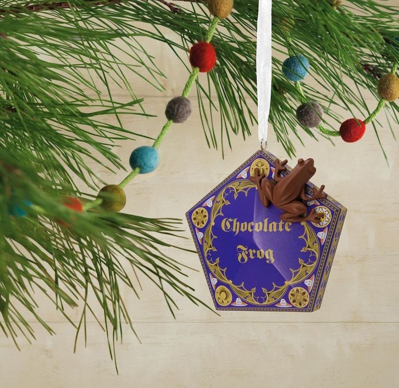 ADORNO NAVIDAD RANA DE CHOCOLATE HARRY POTTER HALLMARK