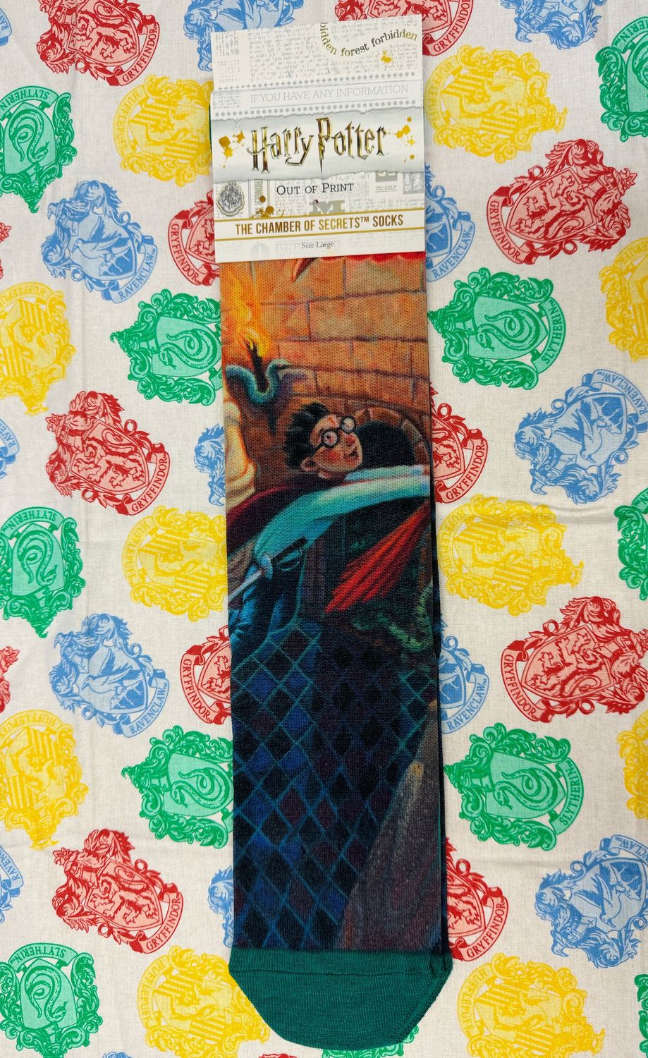 CALCETINES EDICION LIMITADA CAMARA SECRETA HARRY POTTER
