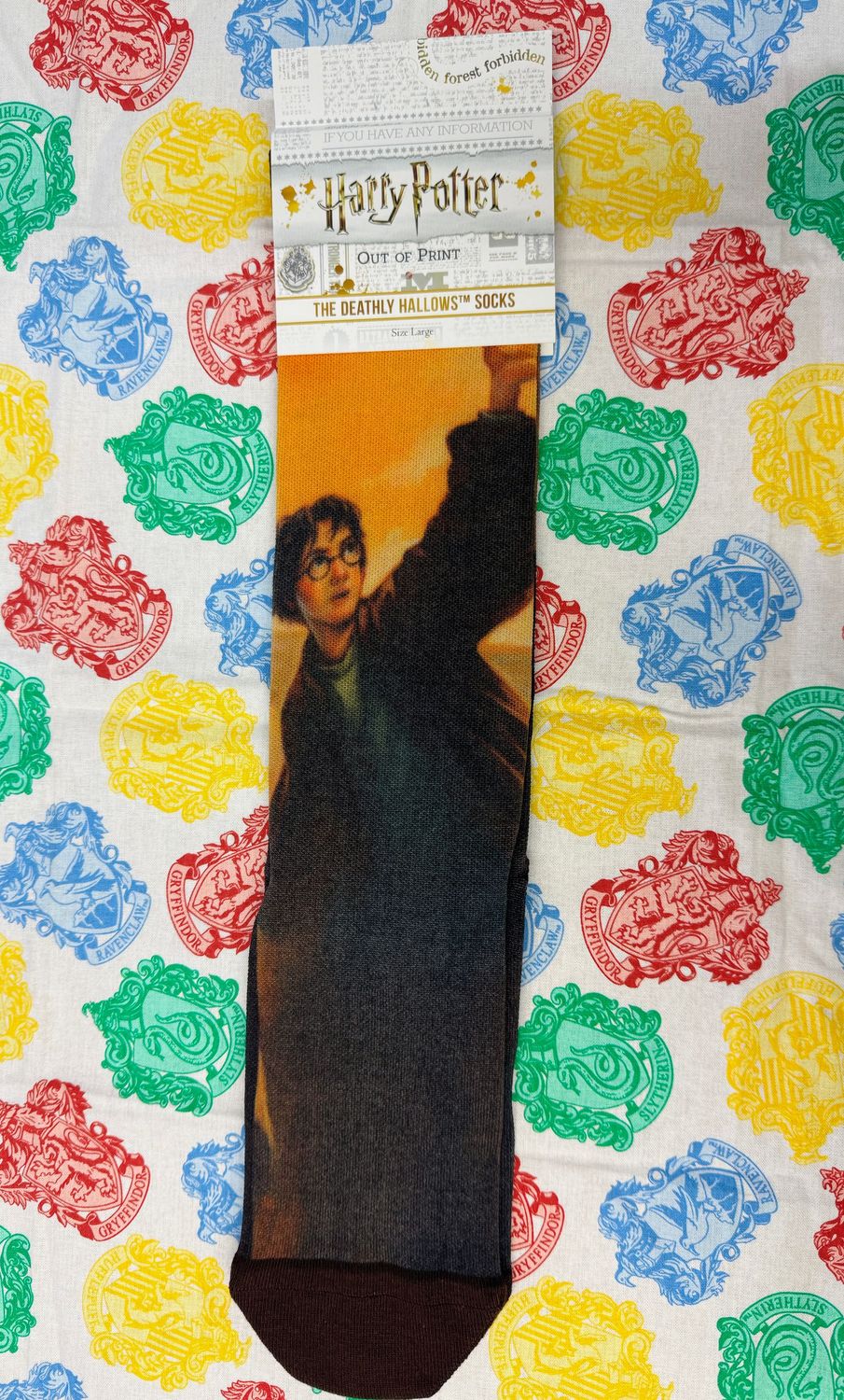 CALCETINES EDICION LIMITADA RELIQUIAS DE LA MUERTE HARRY POTTER