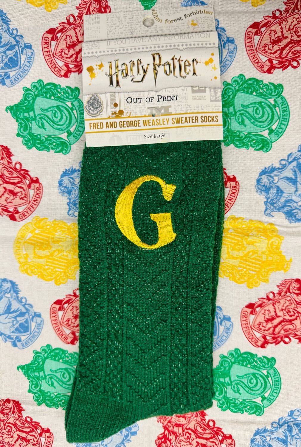 CALCETINES EDICION LIMITADA FRED & GEORGE WEASLEY HARRY POTTER