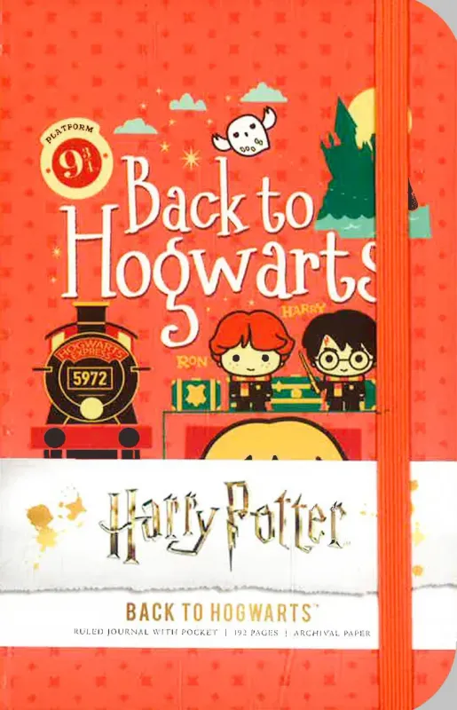DIARIO BOLSILLO BACK TO HOGWARTS HARRY POTTER