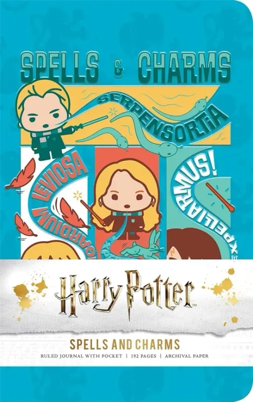 DIARIO BOLSILLO ENCANTAMIENTOS HARRY POTTER
