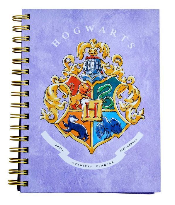 NOTEBOOK CON SEPARADORES HOGWARTS HARRY POTTER
