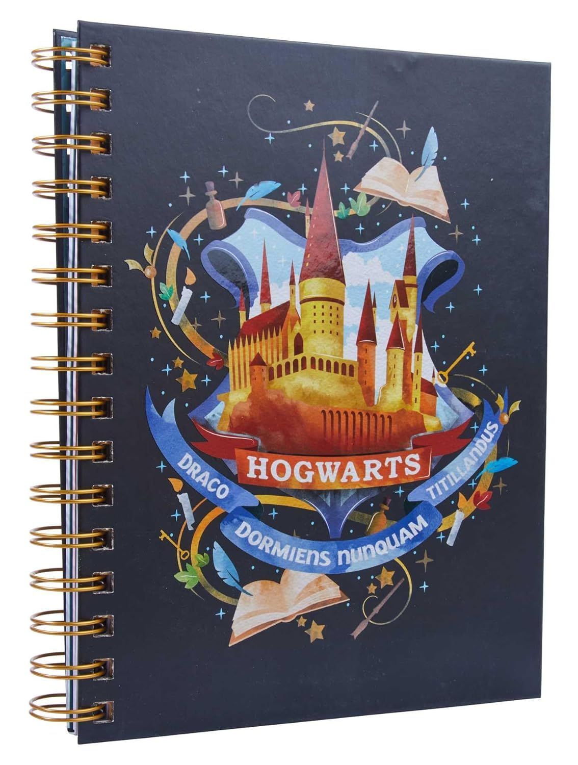 NOTEBOOK CON SEPARADORES HOGWARTS HARRY POTTER