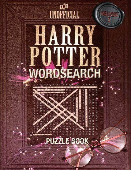 LIBRO SOPA DE LETRAS VOLUMEN 2 HARRY POTTER NO OFICIAL