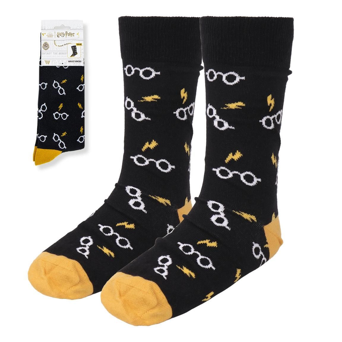 CALCETINES GAFAS Y RAYO HARRY POTTER