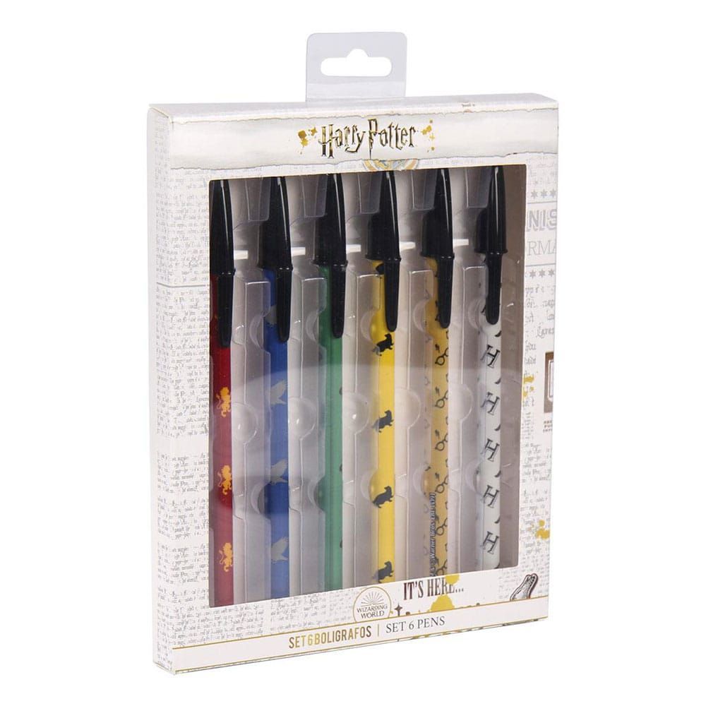 SET 6 BOLIGRAFOS HARRY POTTER