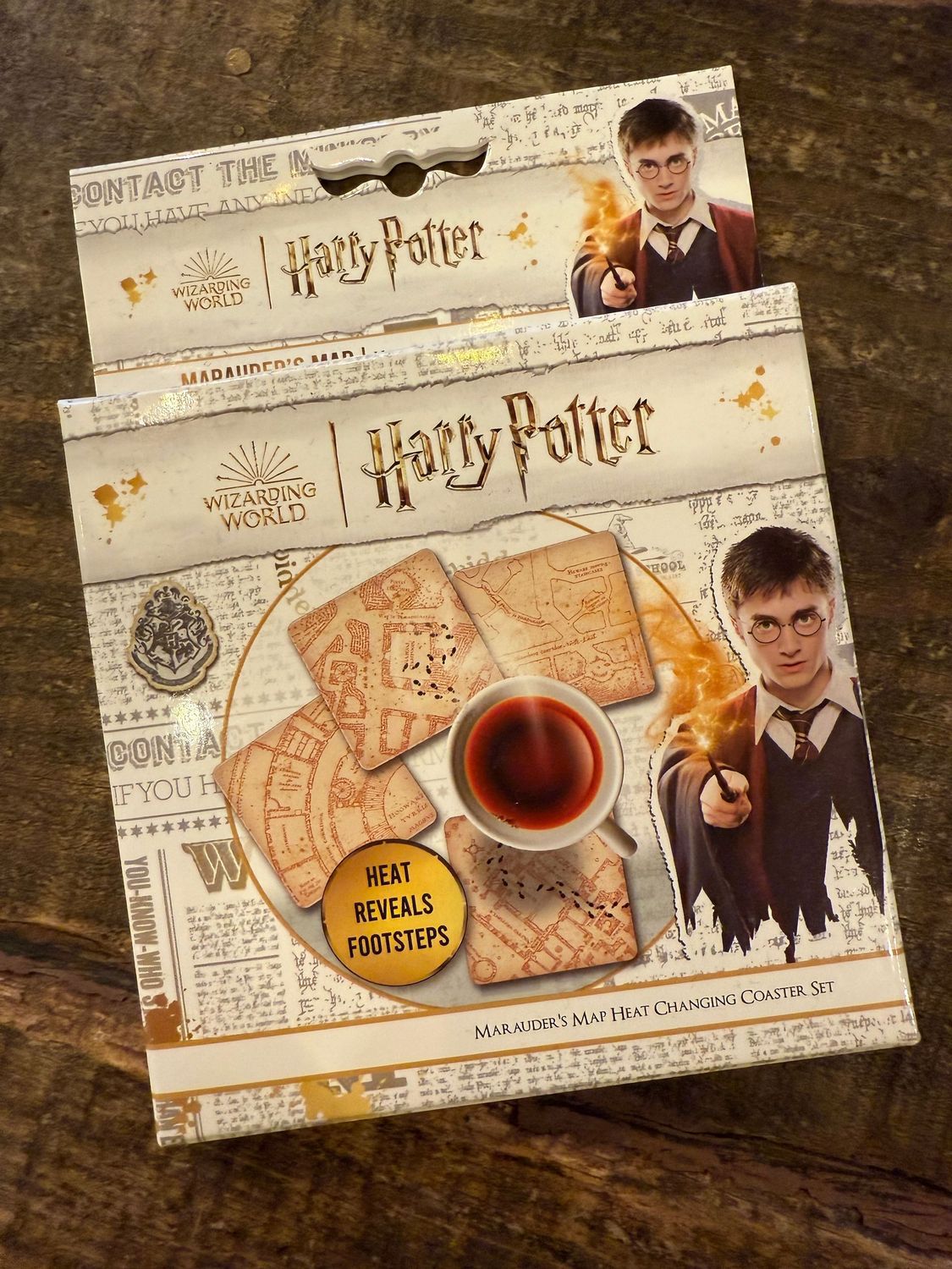 SET POSAVASOS MAPA MERODEADOR TERMICOS HARRY POTTER