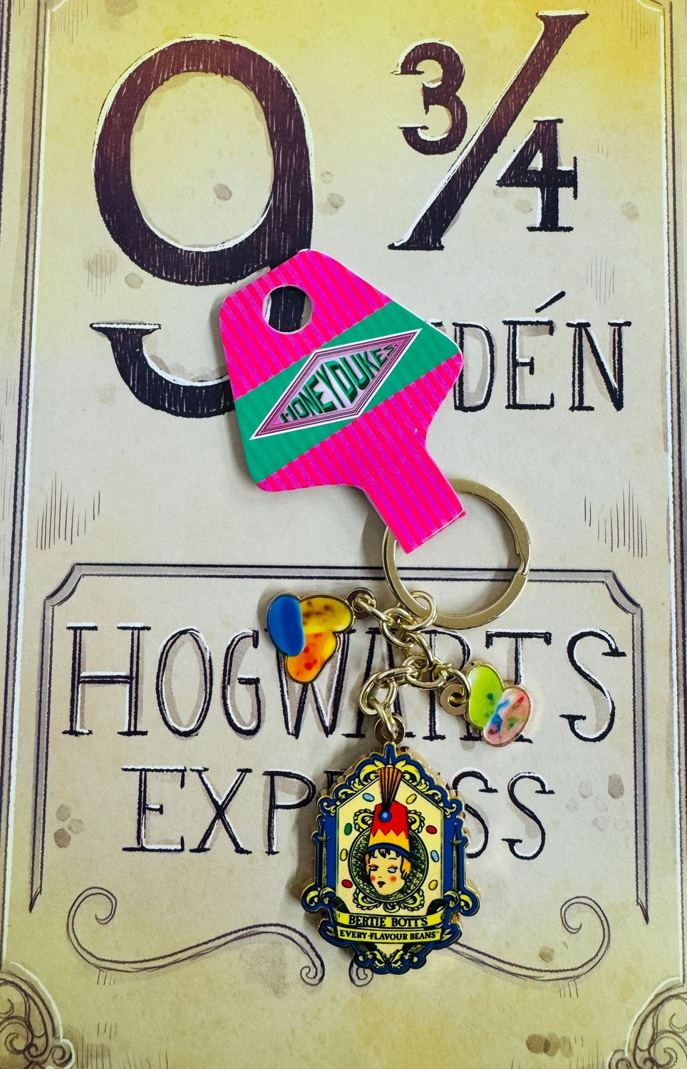 LLAVERO METALICO BERTIE BOTTS EXCLUSIVO HARRY POTTER