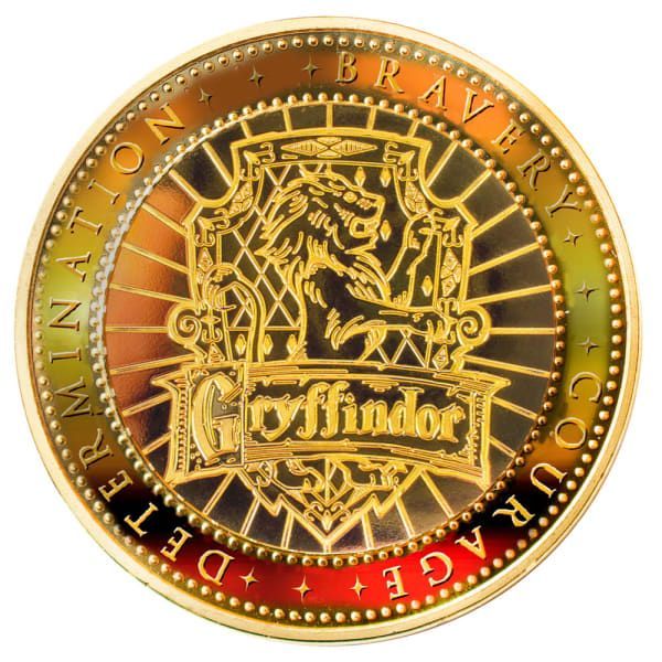 REPLICA MONEDA GRYFFINDOR EDICION LIMITADA HARRY POTTER