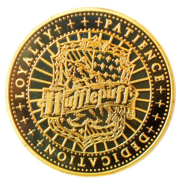 REPLICA MONEDA HUFFLEPUFF EDICION LIMITADA HARRY POTTER