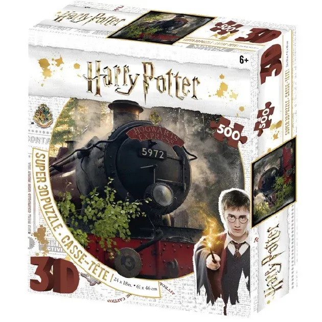 PUZZLE LENTICULAR 3D - 500 PIEZAS HOGWARTS EXPRESS HARRY POTTER