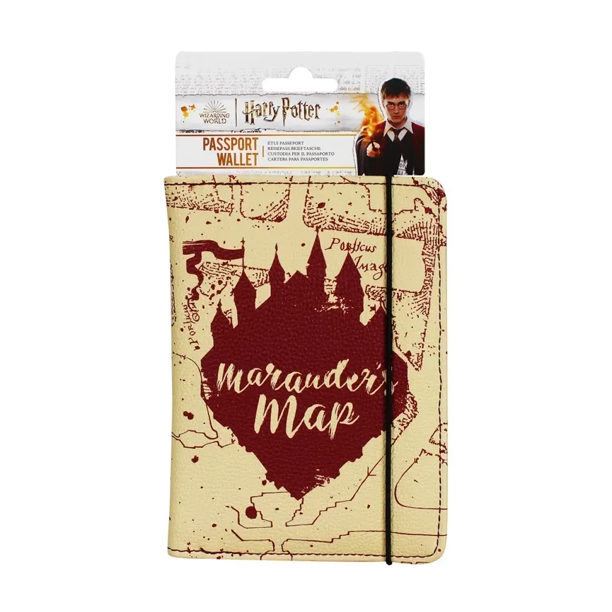 FUNDA PASAPORTE MAPA MERODEADOR HARRY POTTER
