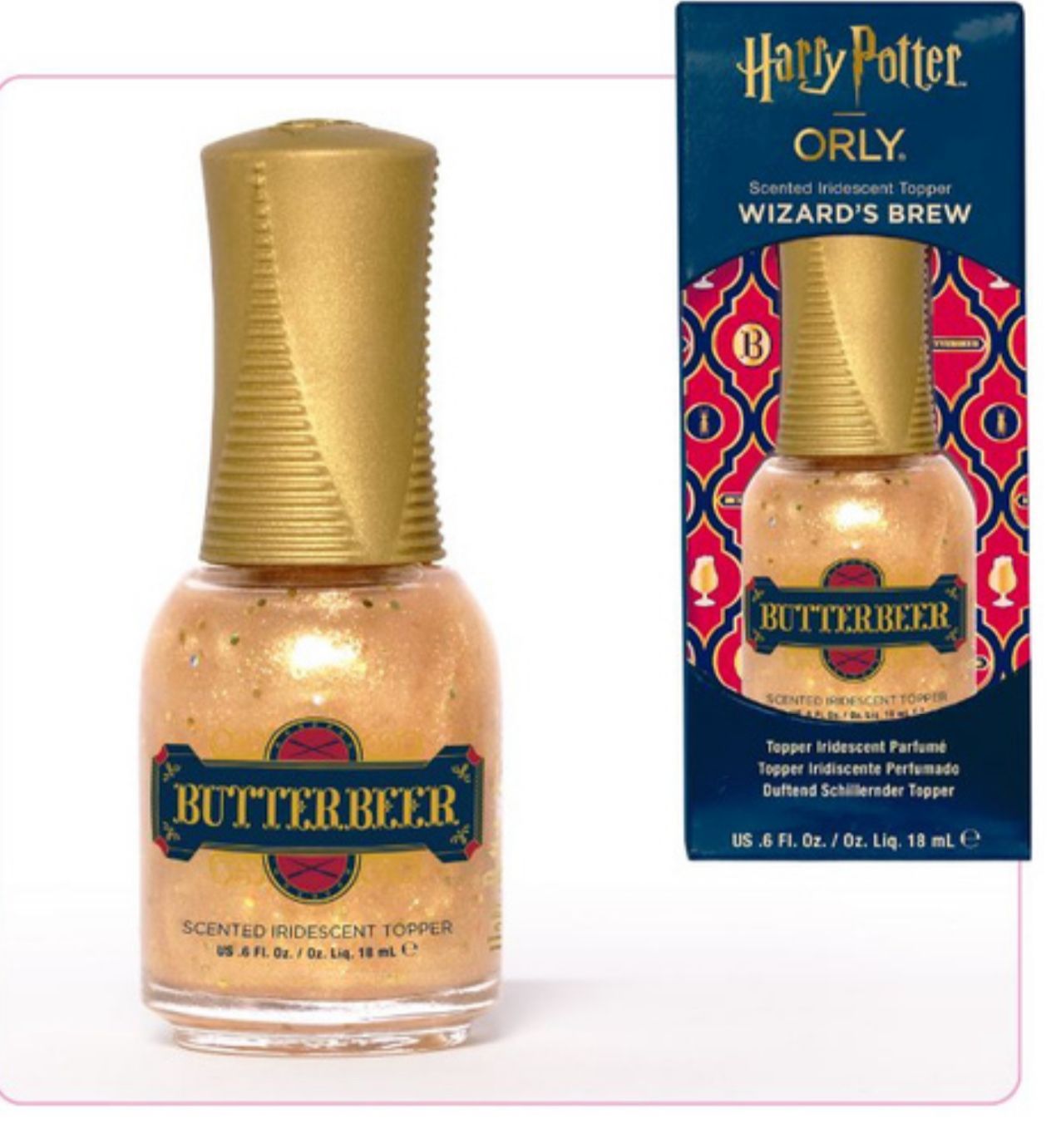 ESMALTE UÑAS BUTTERBEER HARRY POTTER ESMALTE UÑAS BUTTERBEER HARRY POTTER