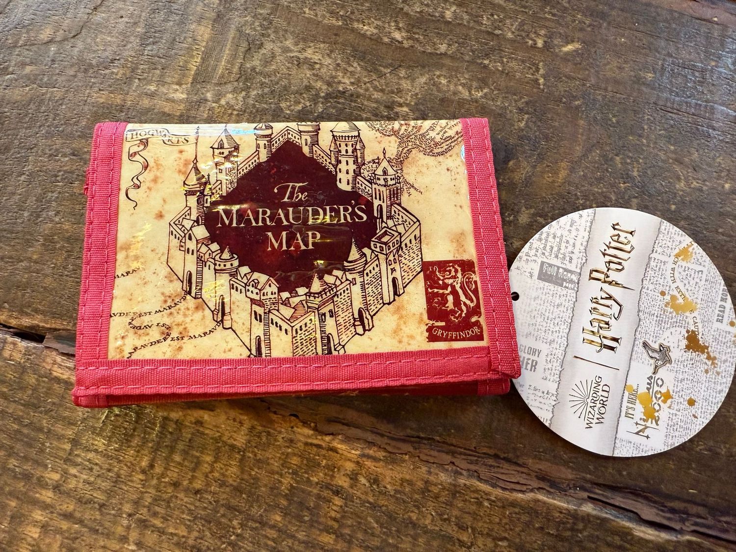 BILLETERA MAPA MERODEADOR HARRY POTTER