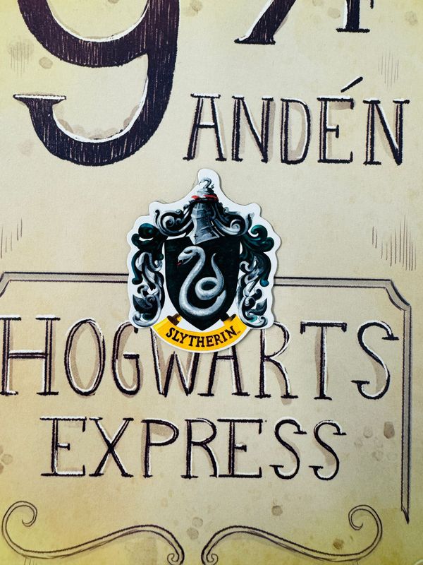 IMAN ESCUDO SLYTHERIN HARRY POTTER