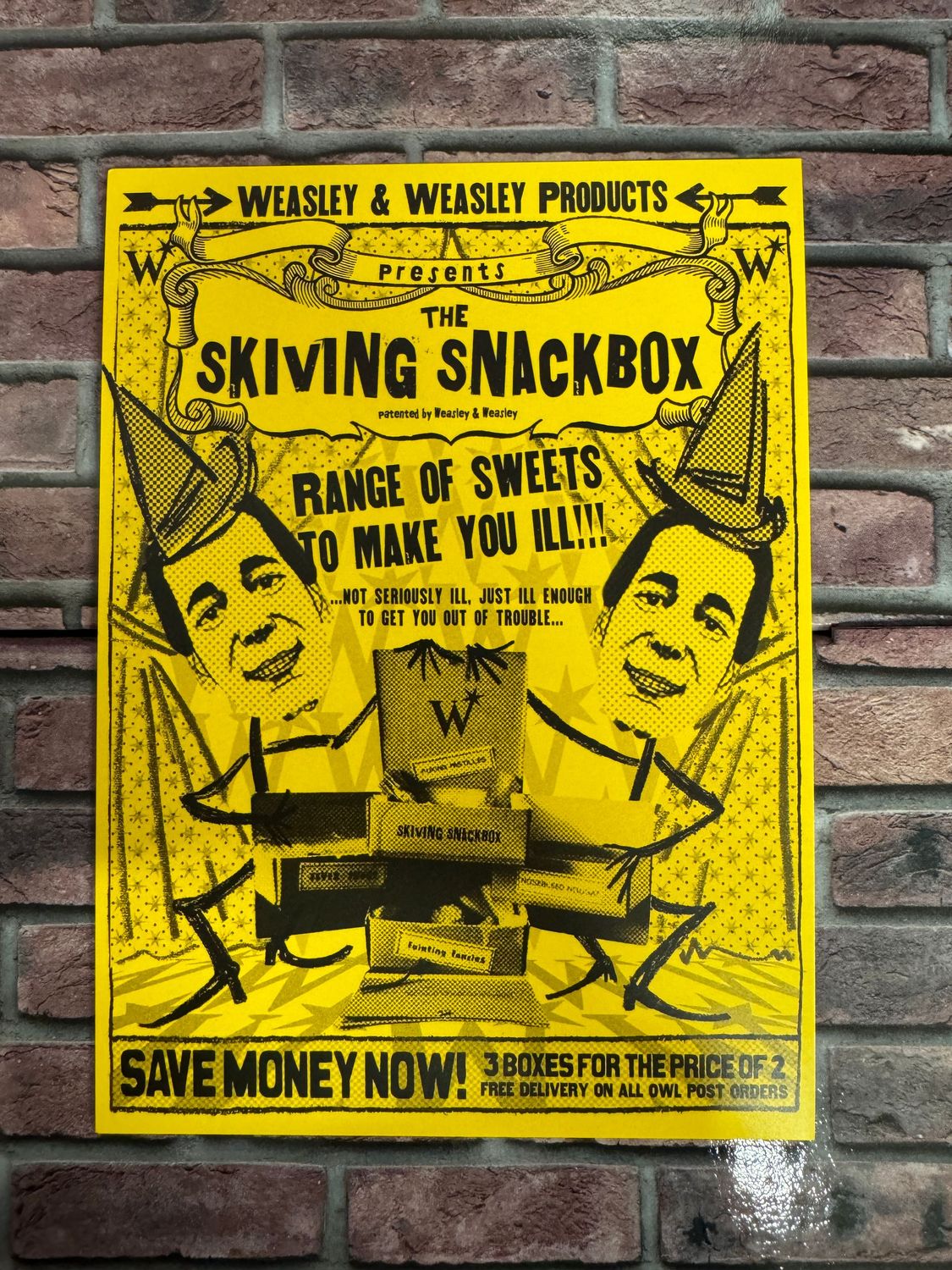 ​POSTAL THE SKIVING SNACKBOX HARRY POTTER MINALIMA