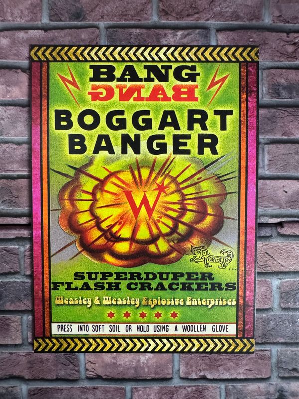 ​POSTAL BANG BOGGART BANGER HARRY POTTER MINALIMA