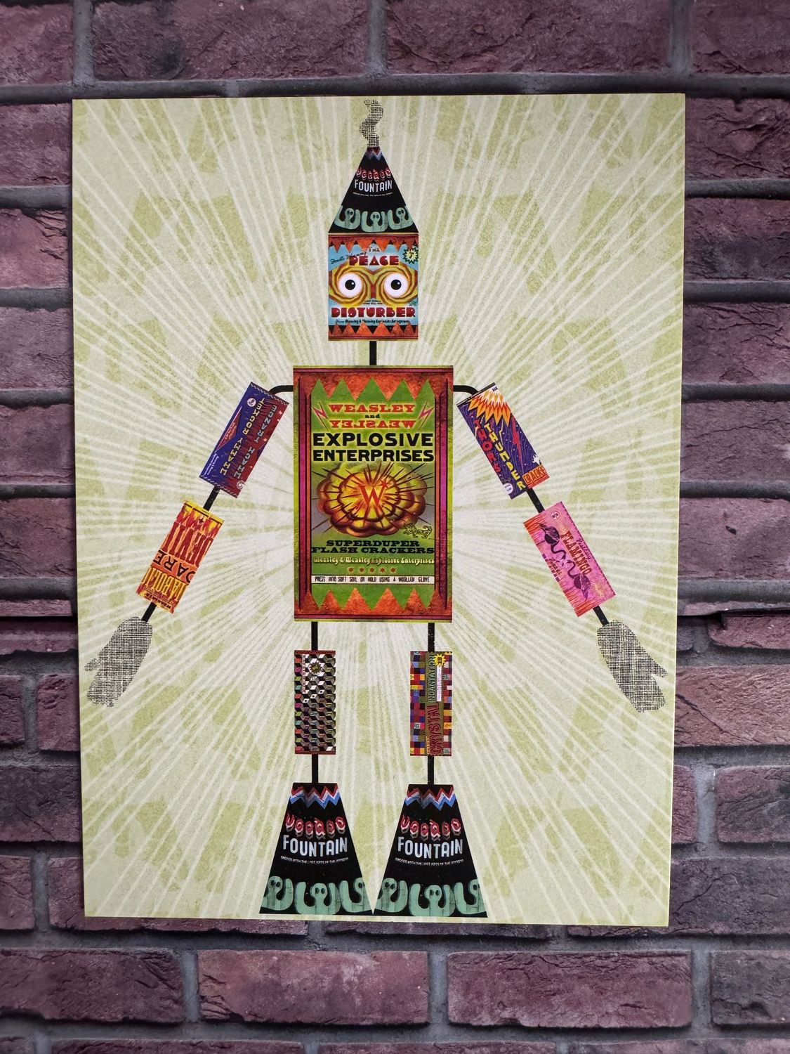 POSTAL WEASLEY HARRY POTTER MINALIMA