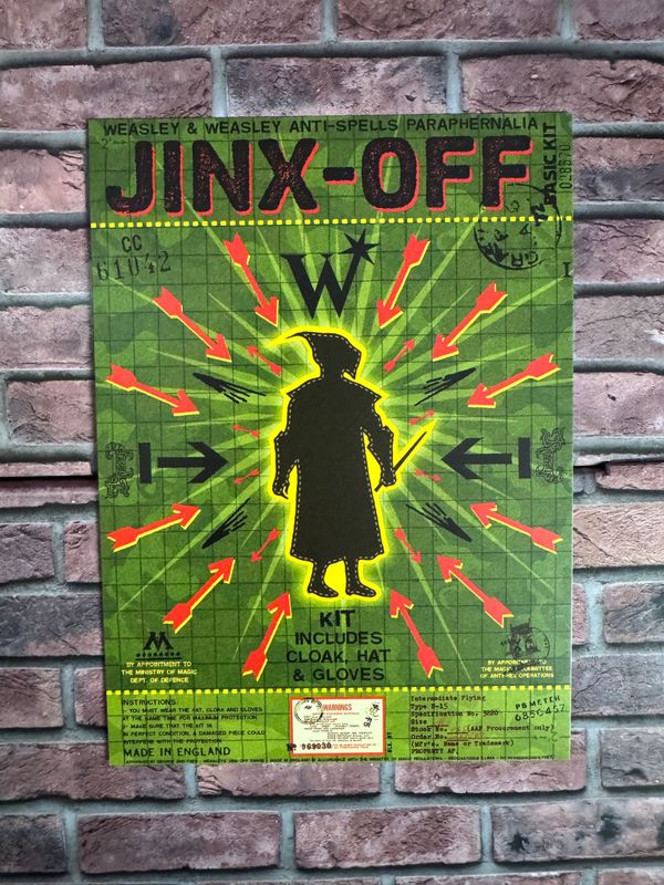​POSTAL JINX-OFF HARRY POTTER MINALIMA