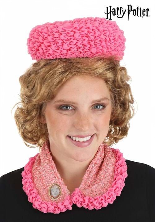 REPLICA GORRO & CUELLO ALFILER GATO DOLORES UMBRIDGE HARRY POTTER