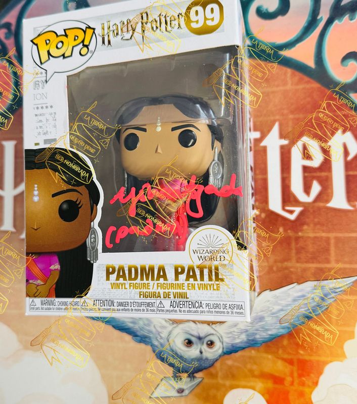 FUNKO POP FIRMADO POR PADMA PATIL (AFSHAN AZAD)