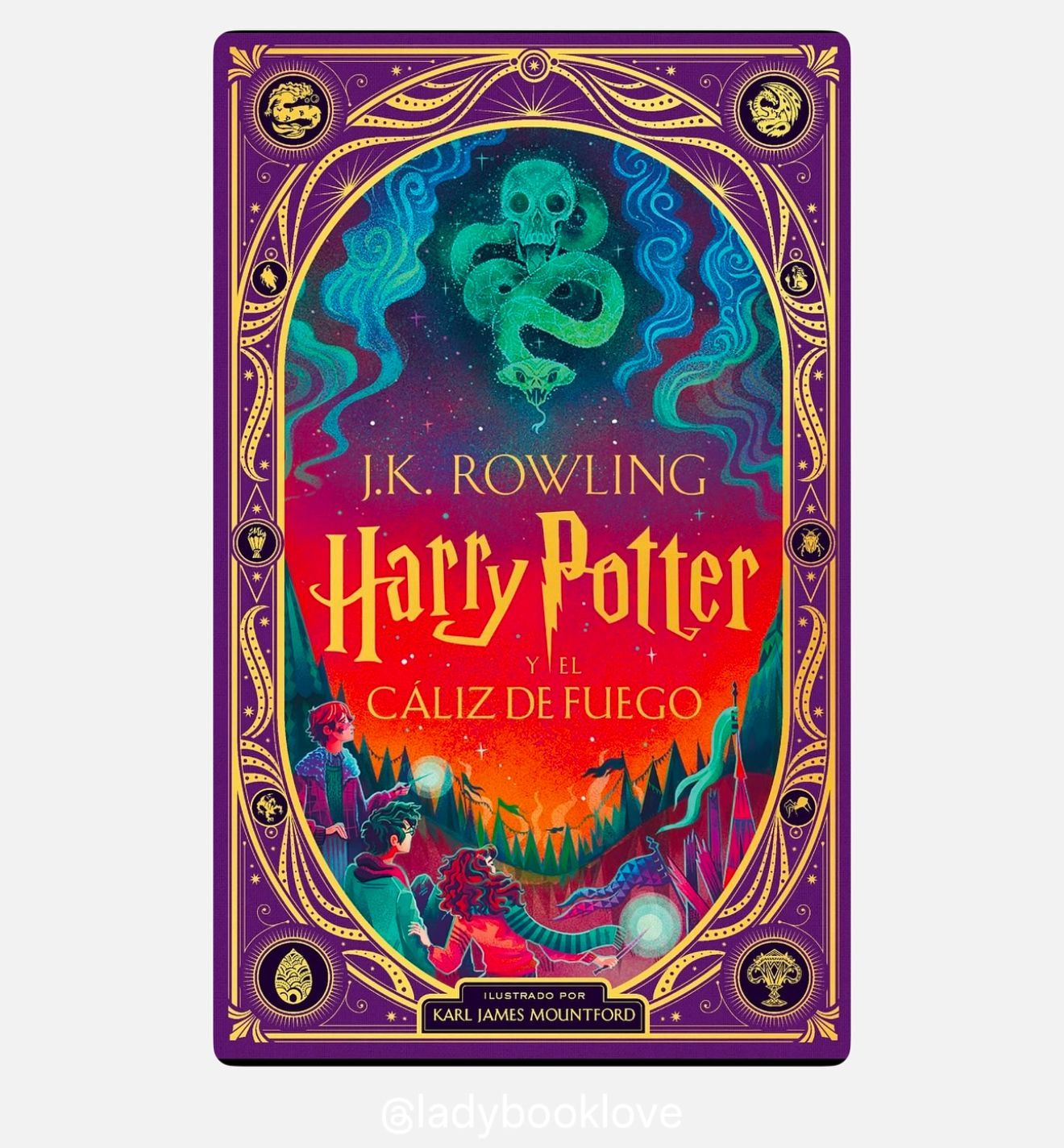 PREVENTA - HARRY POTTER Y EL CALIZ DE FUEGO EDICION ILUSTRADA INTERACTIVA