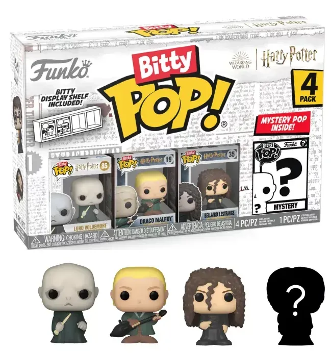 PACK 4 LORD VOLDEMORT BITTY POP! HARRY POTTER