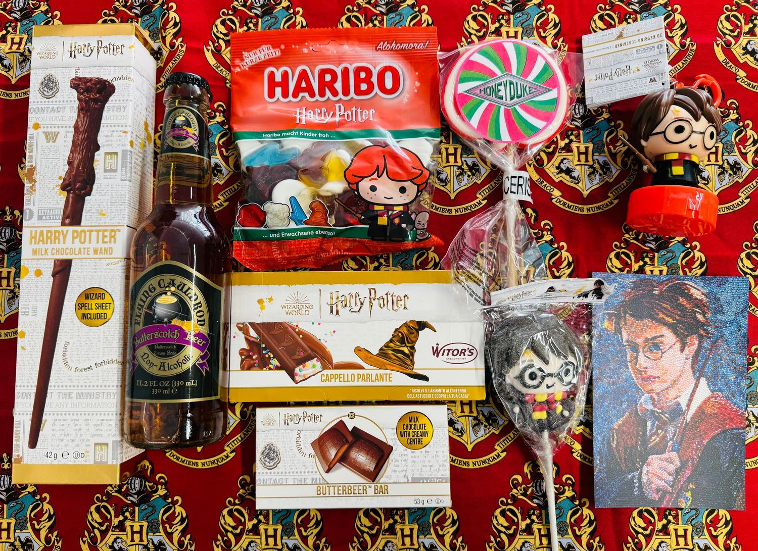 PACK DULCE DE CHOCOLATE Y GOMINOLAS HARRY POTTER