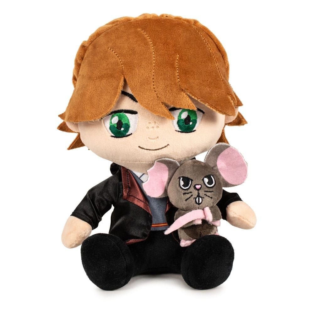 PELUCHE RON & SCRABBERS SENTADO 25CM HARRY POTTER