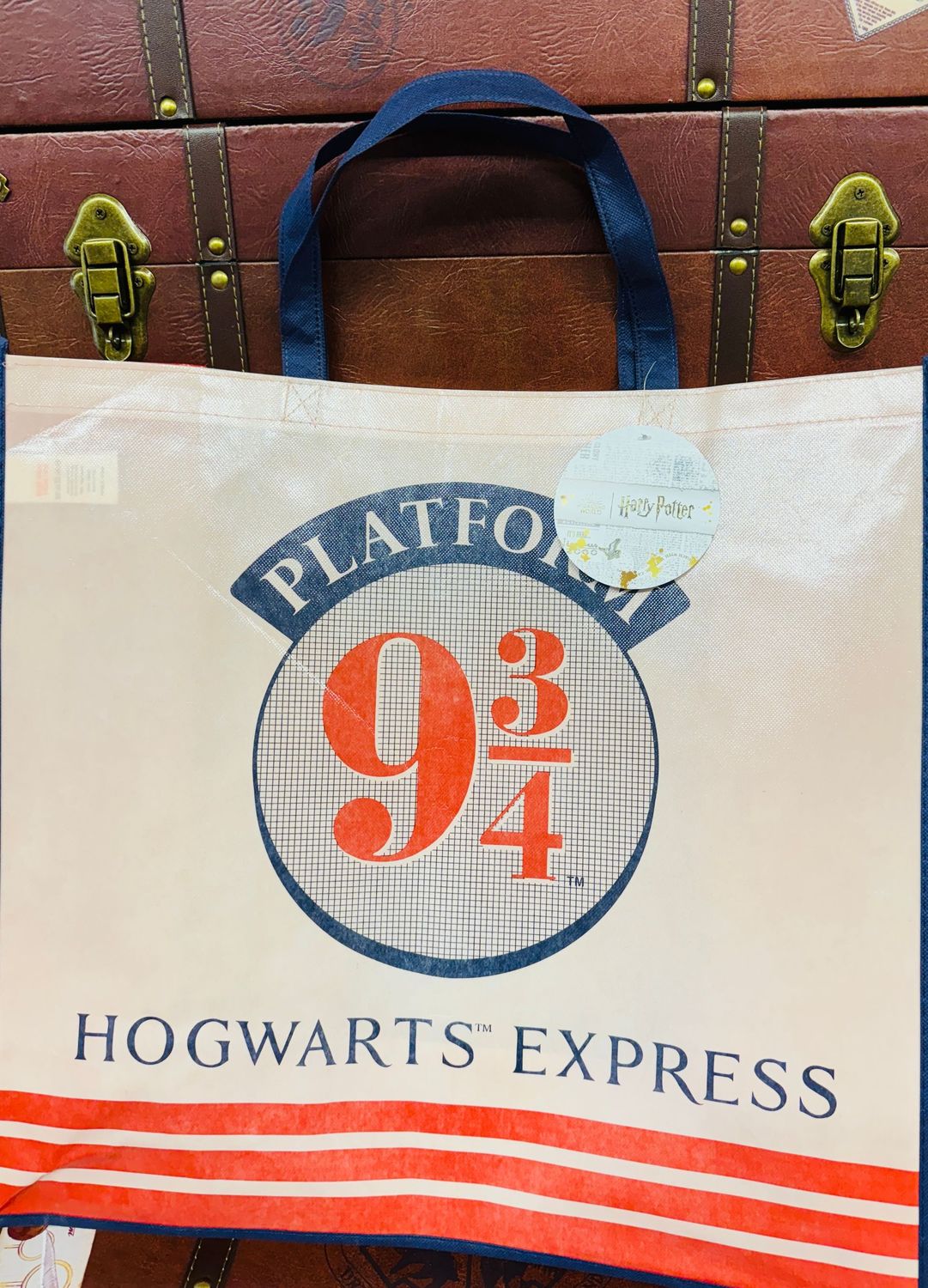 BOLSA SHOPPING PLATAFORMA 9 3/4 HARRY POTTER