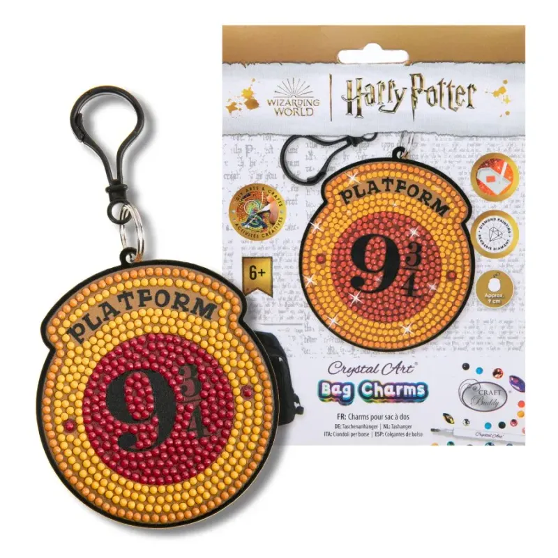 CRYSTAL ART LLAVERO PLATAFORMA 9 3/4 HARRY POTTER