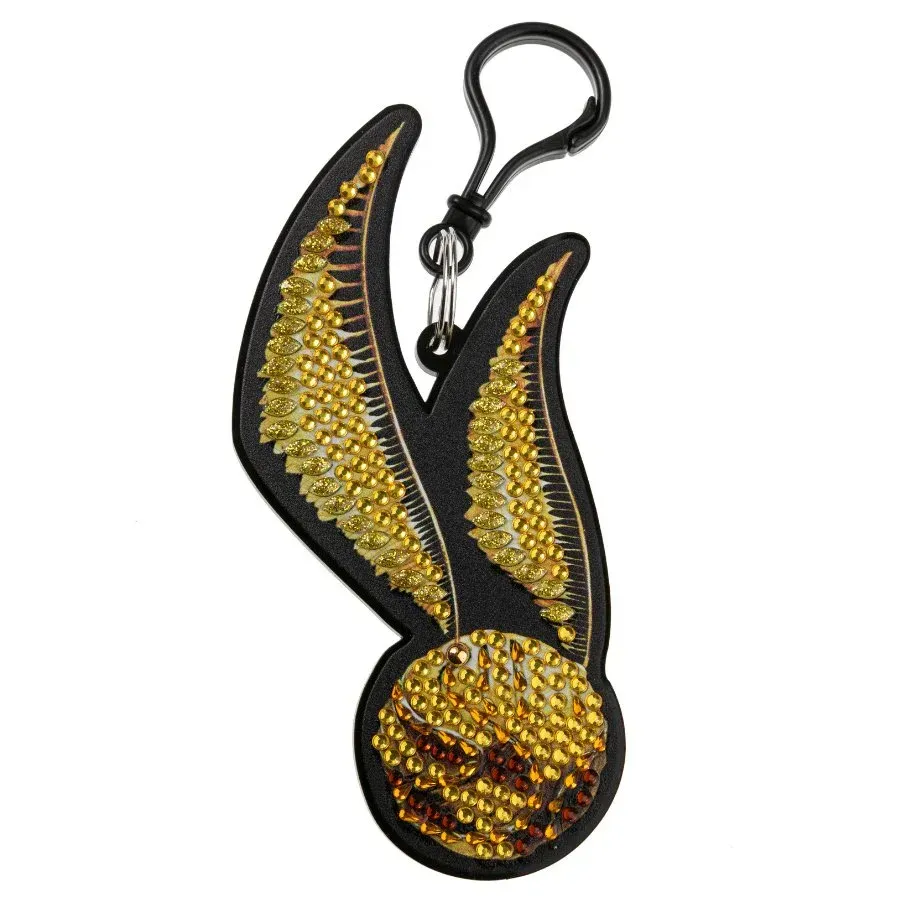 PREVENTA - CRYSTAL ART LLAVERO SNITCH DORADA HARRY POTTER