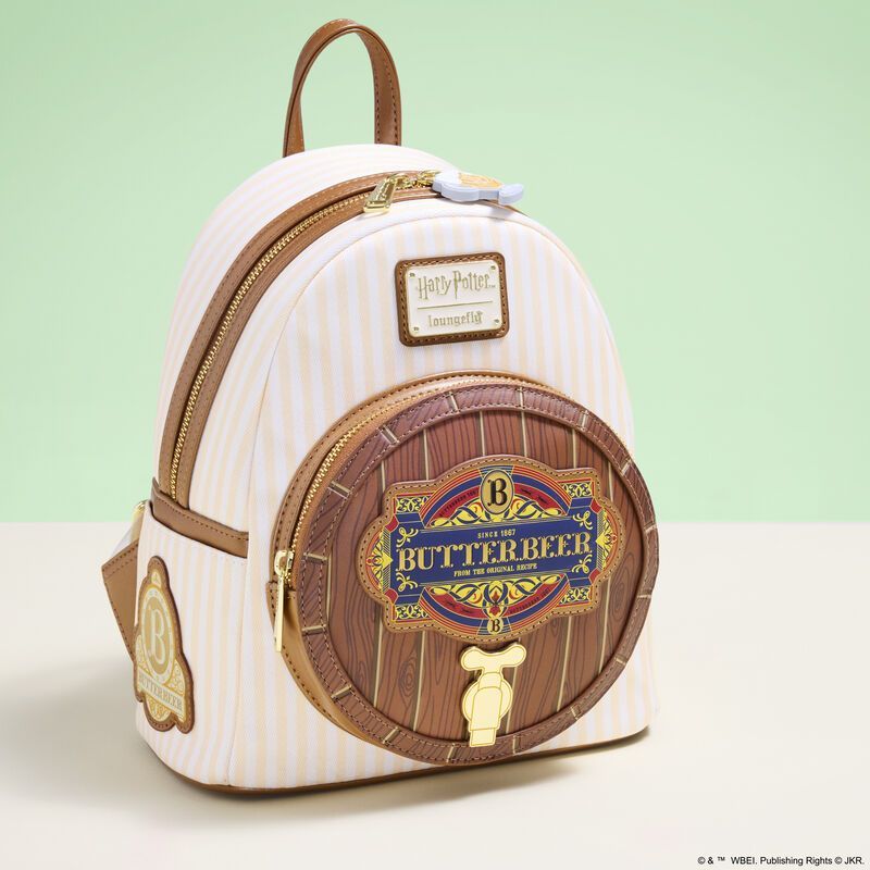 PREVENTA -MOCHILA BUTTERBEER HARRY POTTER LOUNGEFLY