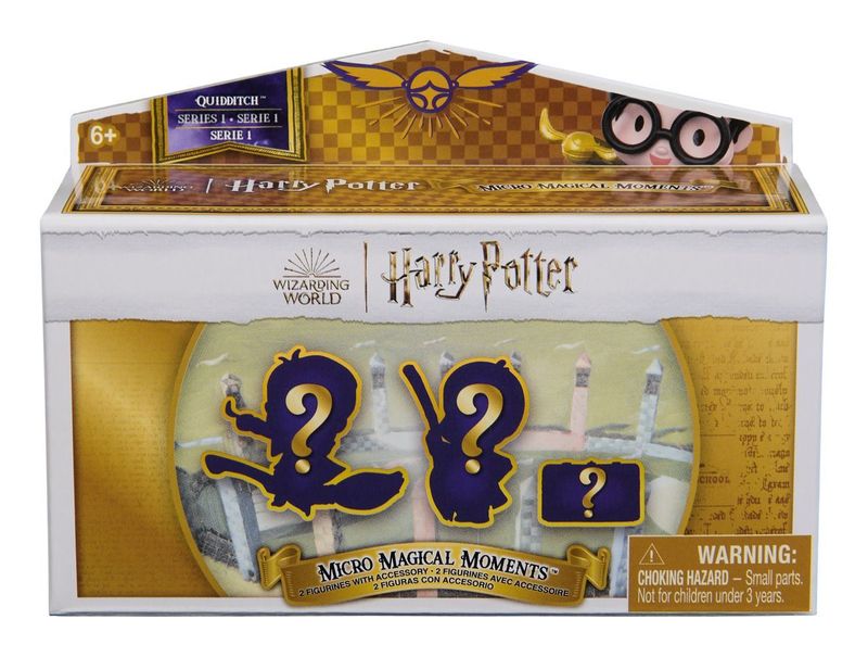 SET 2 FIGURAS MICRO MAGICAL MOMENTS SERIE 1 HARRY POTTER