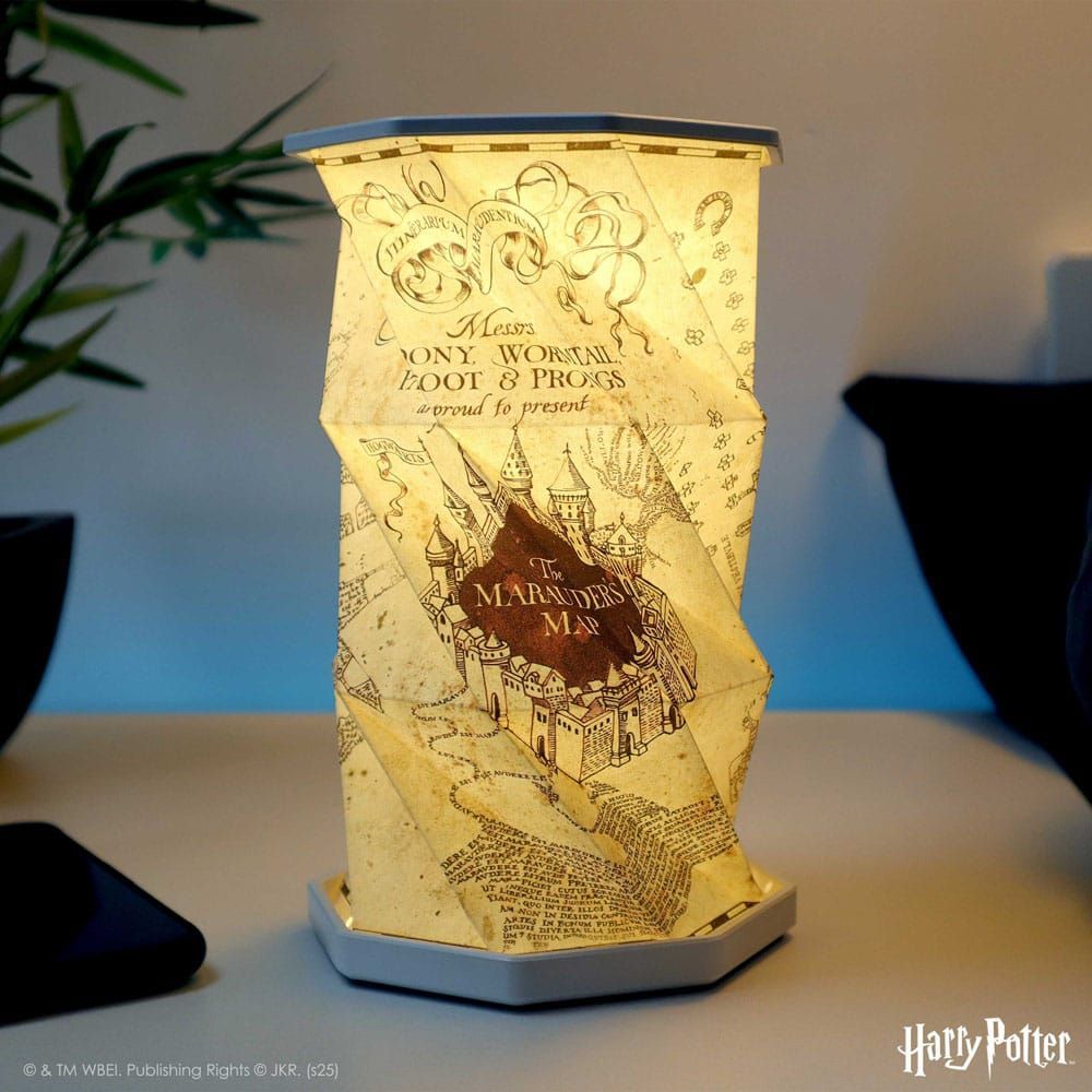 PREVENTA - LAMPARA MAPA MERODEADOR PLEGABLE HARRY POTTER