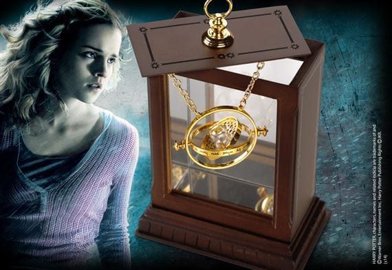 REPLICA COLLAR GIRATIEMPOS URNA HARRY POTTER NOBLE COLLECTION
