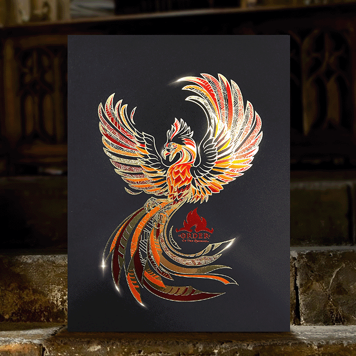 LITOGRAFIA ORDEN DEL FENIX EDICION COLECCIONISTA HARRY POTTER