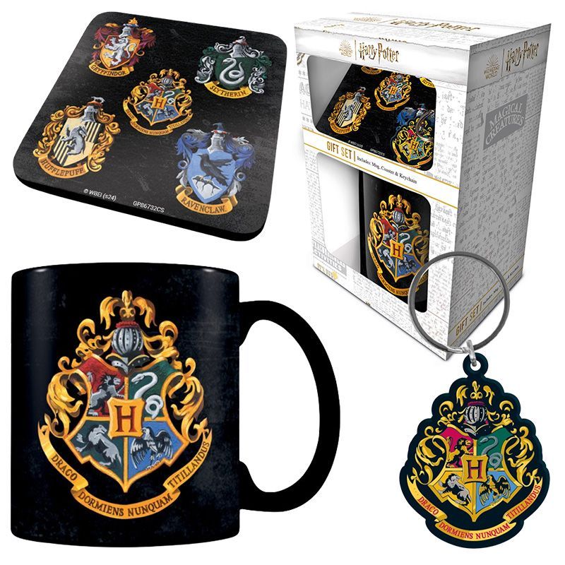 SET TAZA & ACCESORIOS HOGWARTS HARRY POTTER