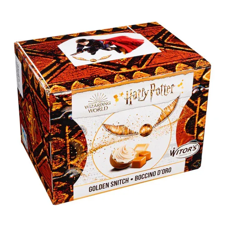BOMBONES SNITCH DORADA CARAMELO QUIDDITCH HARRY POTTER