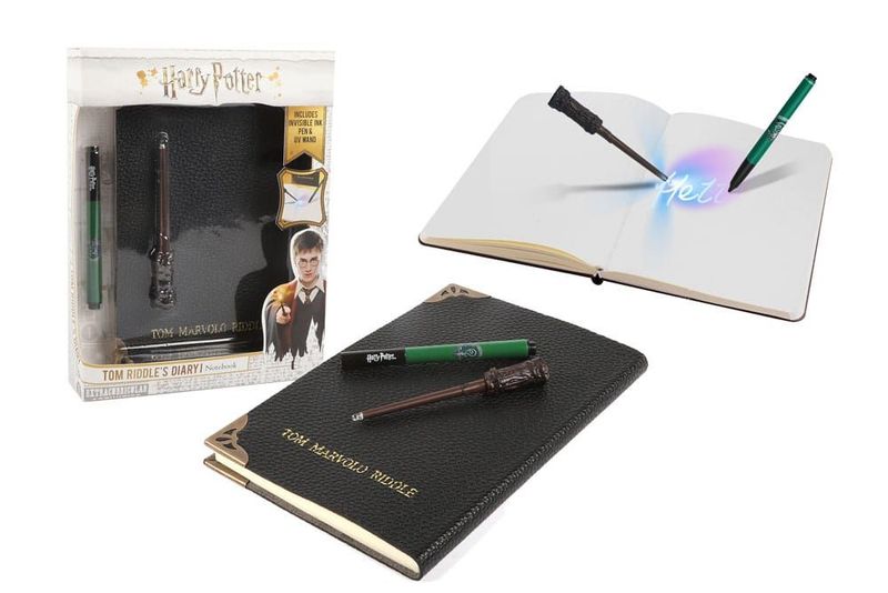 SET DIARIO TOM RIDDLE HARRY POTTER