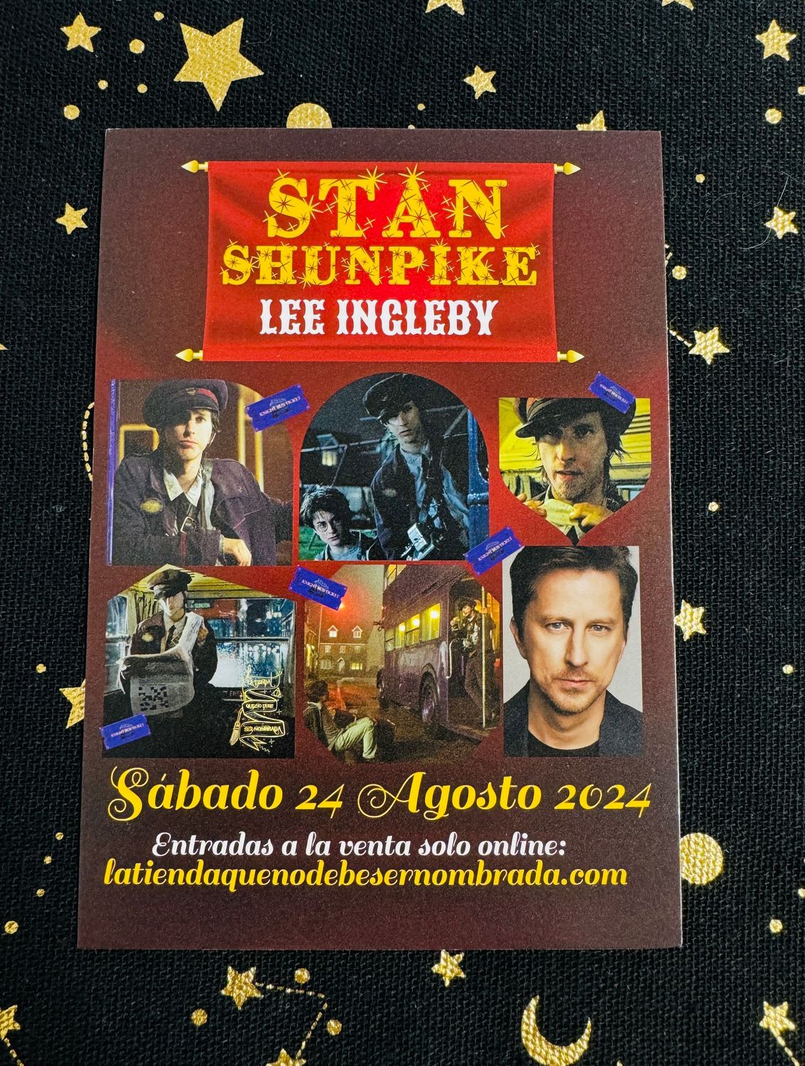 POSTAL EXCLUSIVA EVENTO STAN SHUNPIKE (LEE INGLEBY)