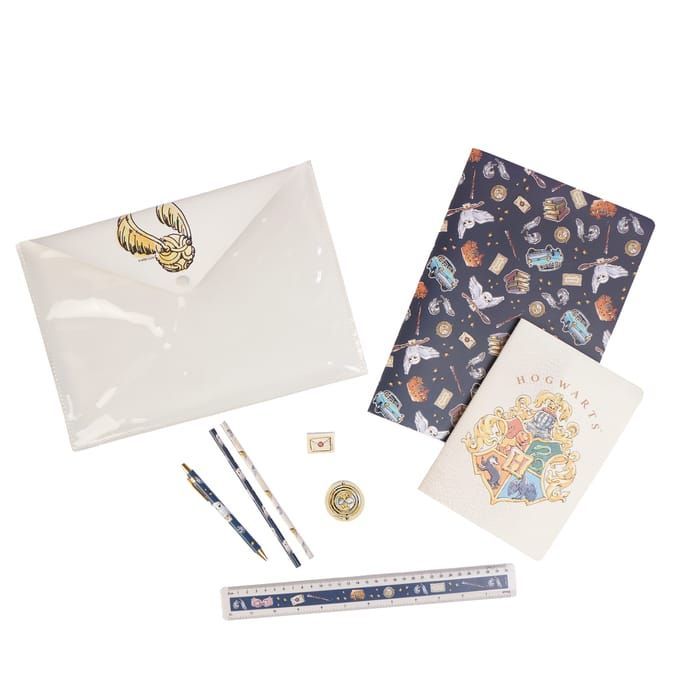 SET PAPELERIA SNITCH DORADA HARRY POTTER