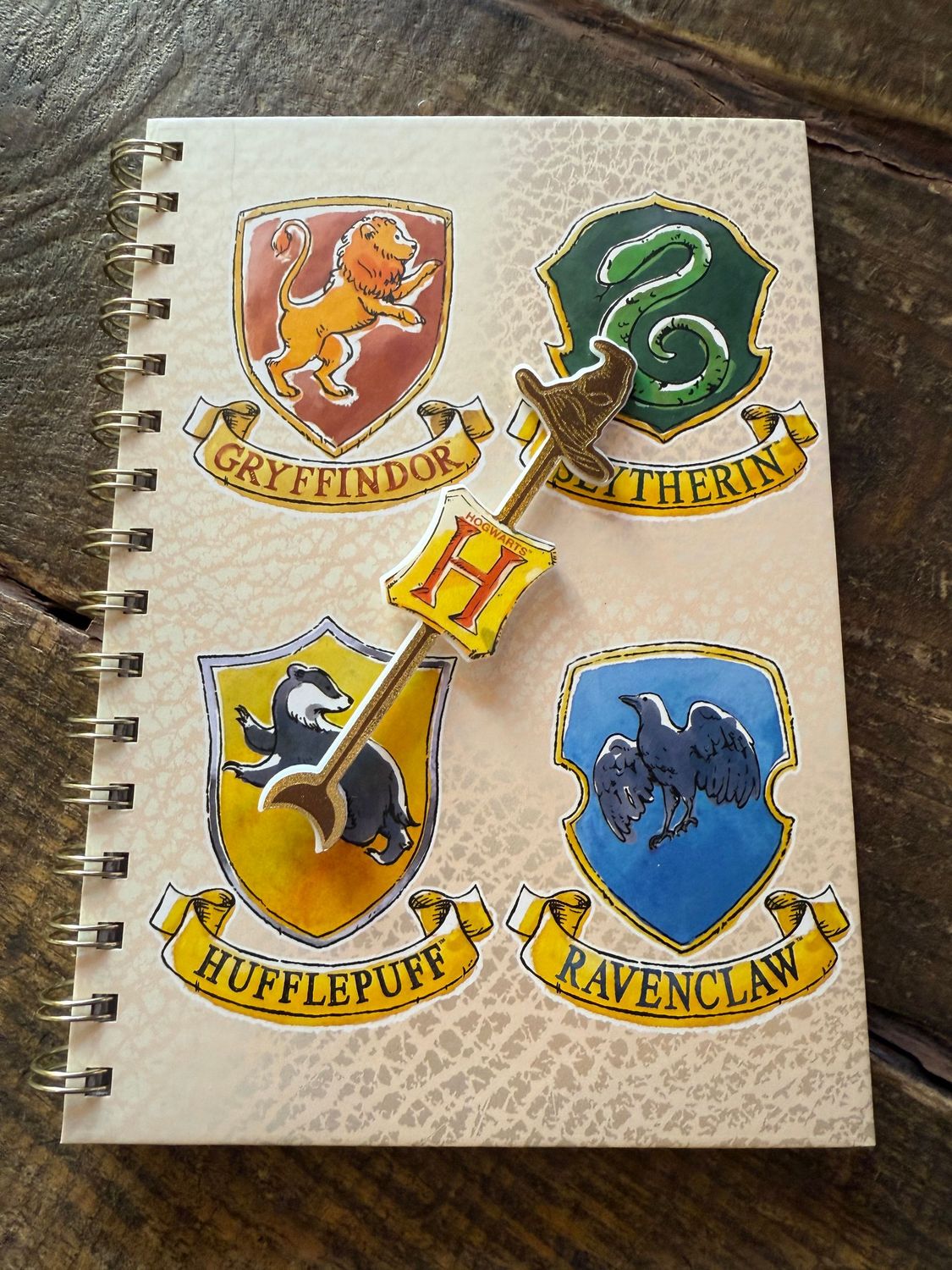 CUADERNO HOGWARTS RULETA HARRY POTTER