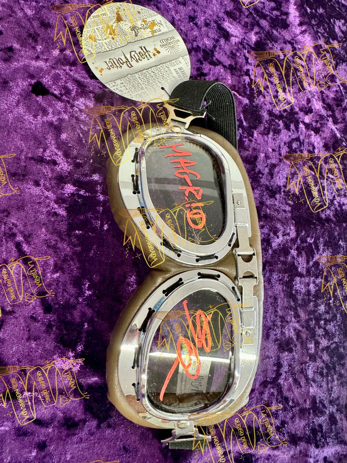 REPLICA GAFAS HAGRID FIRMADA POR EL DOBLE HAGRID (GREG DRAVEN)
