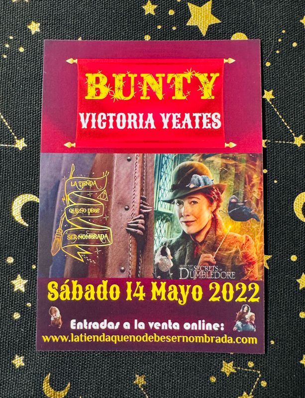 POSTAL EXCLUSIVA EVENTO BUNTY (VICTORIA YEATES)