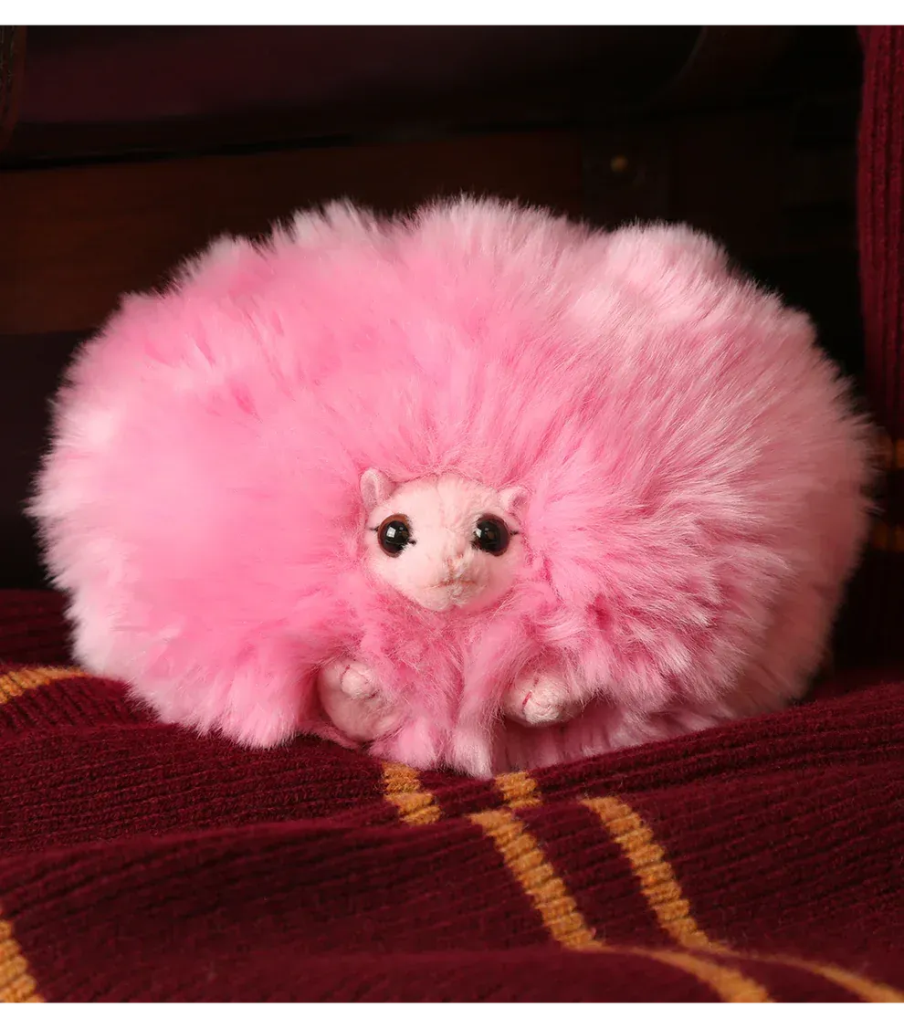 PELUCHE PYGMY PUFF ROSA CLARO HARRY POTTER NOBLE COLLECTION
