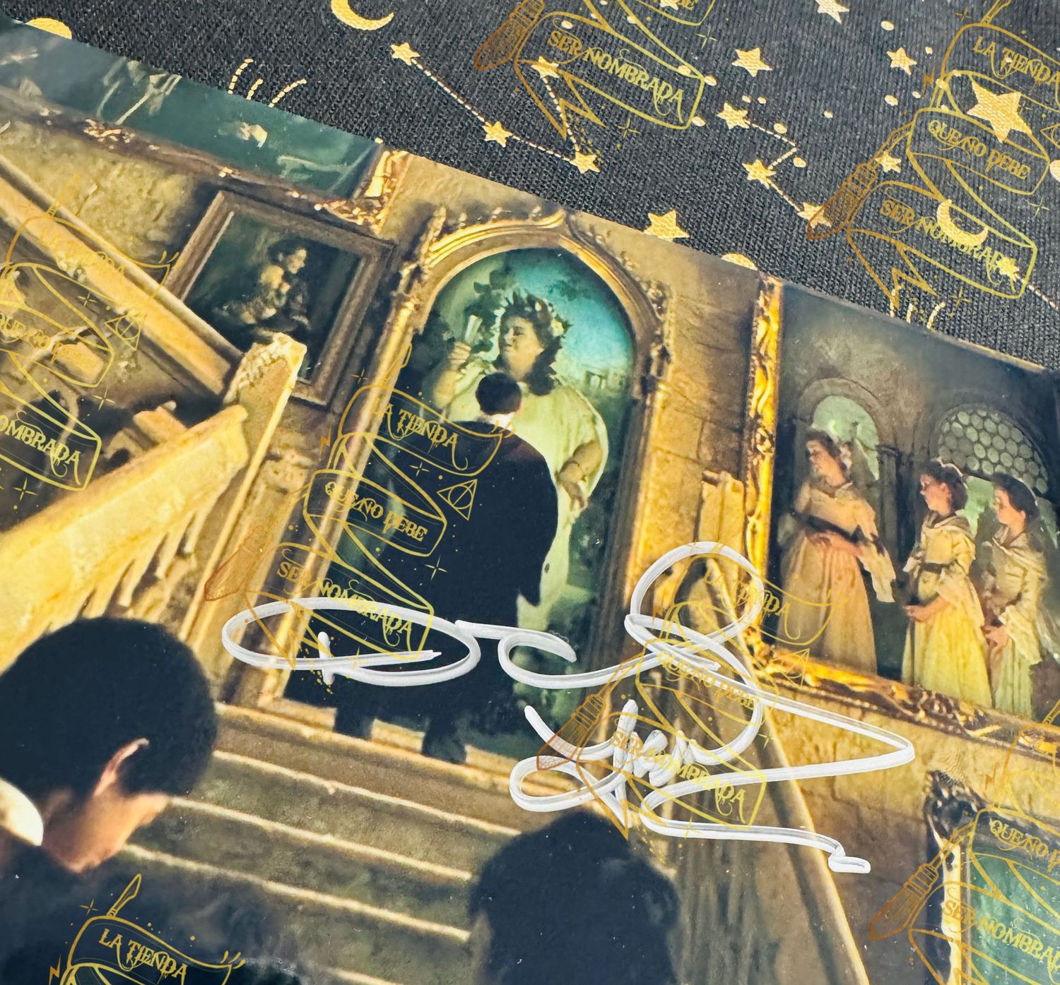 FOTOGRAFIA FIRMADA POR LA SEÑORA GORDA (DAWN FRENCH)